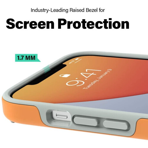 Incipio (Orange/Grey, iPhone 12 Mini) Incipio Duo Case for Apple iPhone 12 Series 2