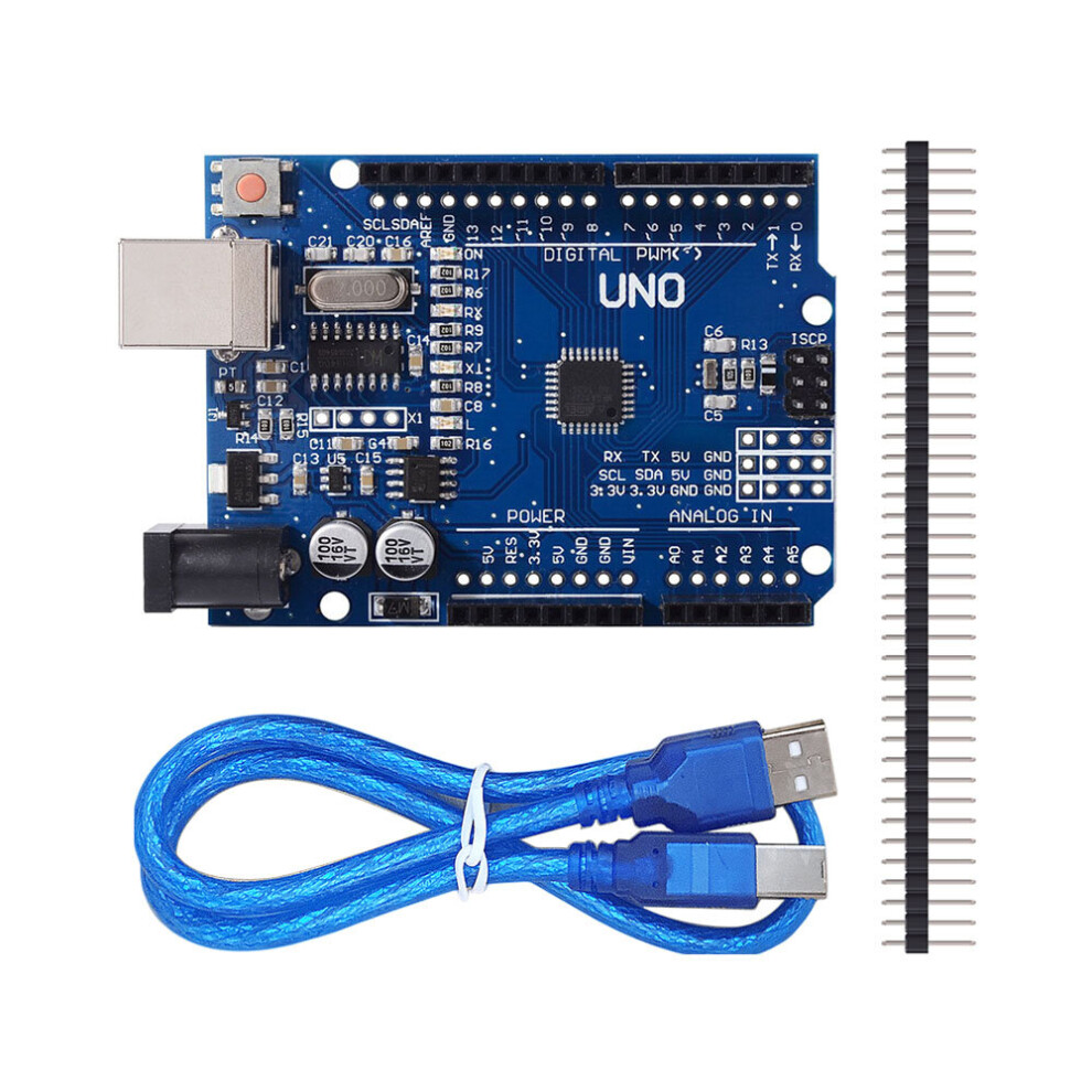 Rmigo Uno R3 Atmega328p Ch340g Development Board With Usb Cable Pinheader