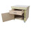 (7ft, With Back Panel) Wooden MDF Top Storage Workbench With Lockable Cupboard and Drawers 13