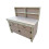 (7ft, With Back Panel) Wooden MDF Top Storage Workbench With Lockable Cupboard and Drawers 2