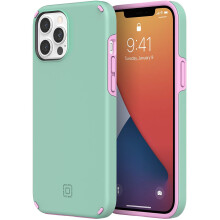 (Green/Pink, iPhone 12 Mini) Incipio Duo Case for Apple iPhone 12 Series