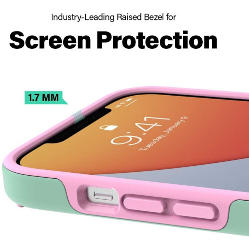 Incipio (Green/Pink, iPhone 12 Pro Max) Incipio Duo Case for Apple iPhone 12 Series 2