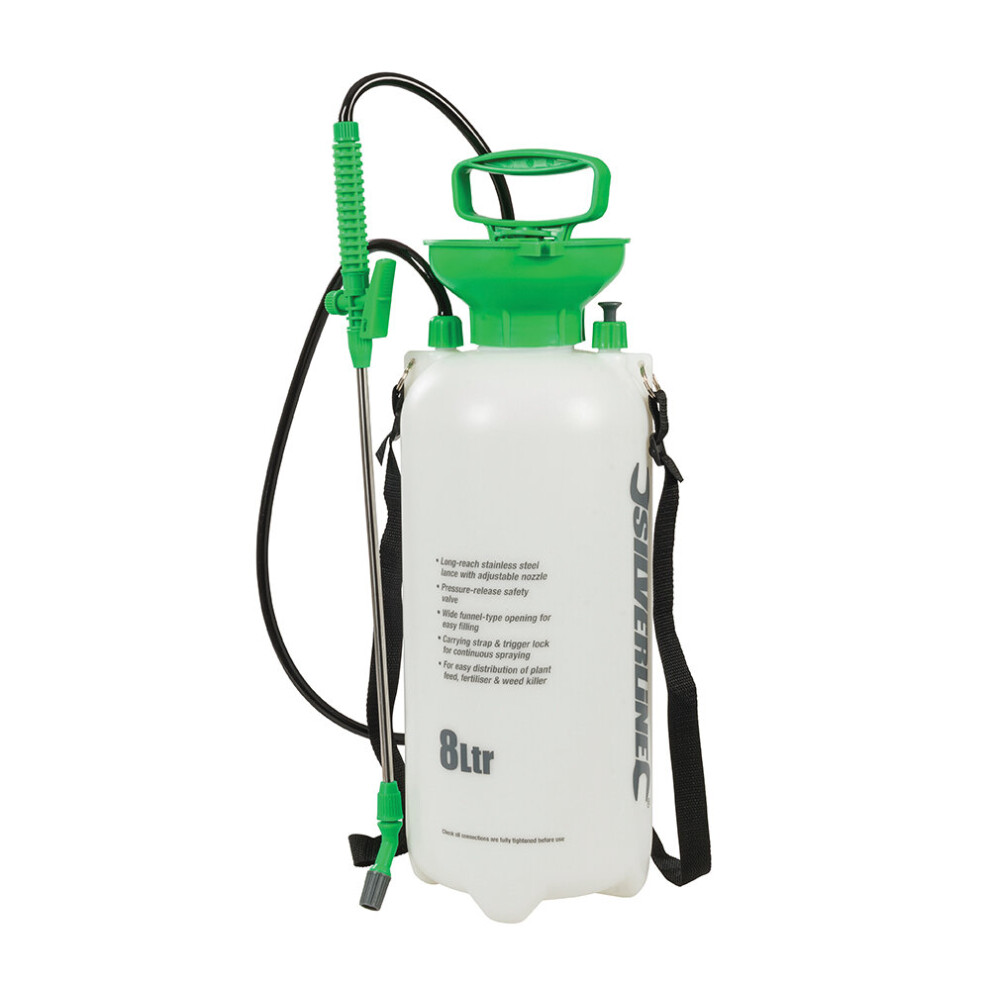 Silverline Pressure Sprayer 8Ltr  ( 8Ltr ) ( UK )