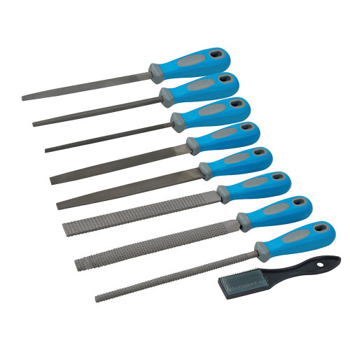 Silverline Silverline Mechanical Workshop Woodwork DIY Tool Sharpening File & Rasp Set Of 9 ( UK )