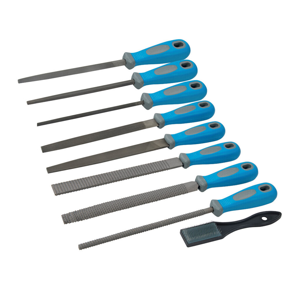 Silverline Mechanical Workshop Woodwork DIY Tool Sharpening File & Rasp Set Of 9 ( UK )