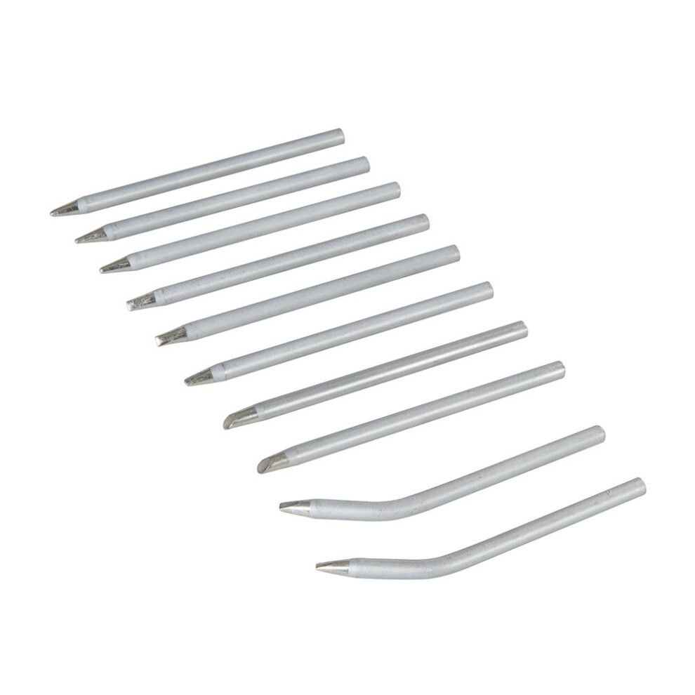 Silverline Electricians Soldering Iron Tips Set Of 10 40W ( UK )