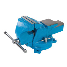 Silverline Engineers Workshop Vice Swivel Base 100mm (4'')  ( Jaw Capacity 120mm / 8kg ) ( UK )