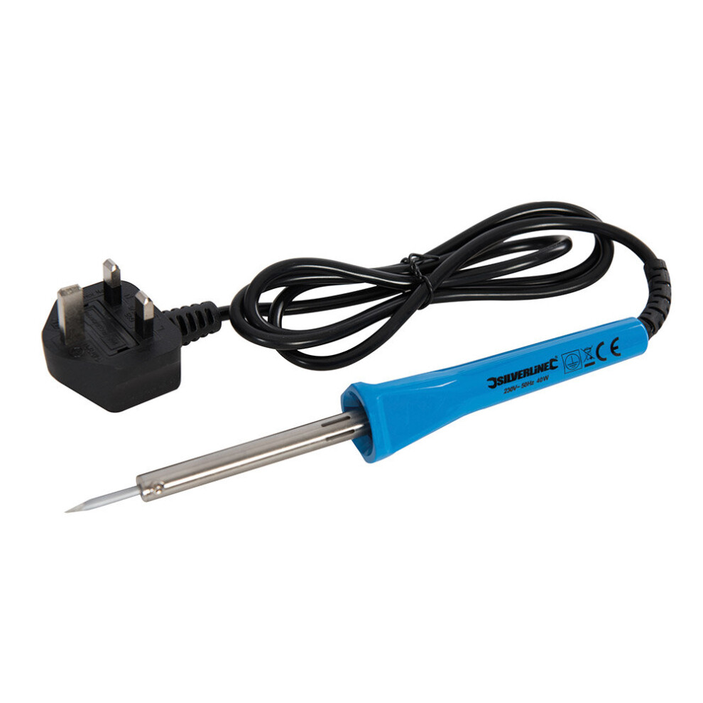 Silverline Electricians Soldering Iron 40W ( UK )