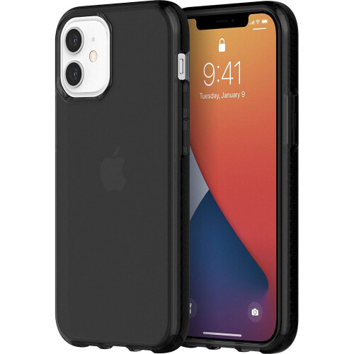 Griffin (iPhone 12 Mini, Black) Griffin Survivor Clear Case for iPhone 12 Series