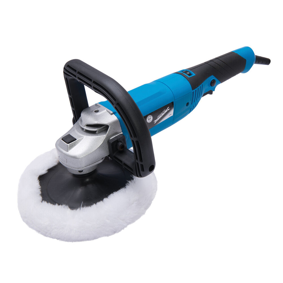 Silverline D Handle Sander Polisher & Buffring Power DIY Tool 1200W 180mm ( UK )