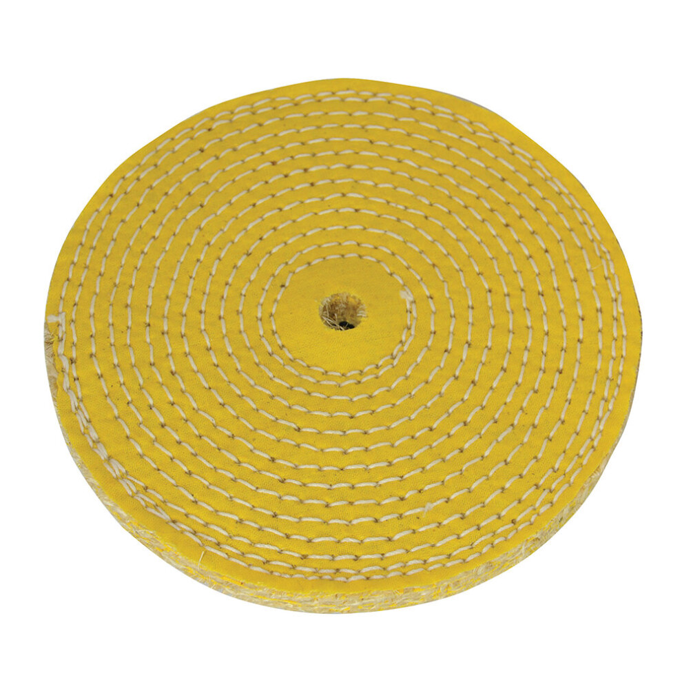 Silverline Power Tool Polishing Sisal Buffing Wheel 150mm ( UK )