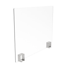 (W 1200 x H 750mm) Protective Desk Screen Clear Acrylic Desktop Divider Office Partition