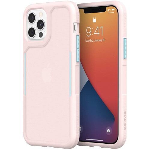 Griffin (Pink, iPhone 12 Pro Max) Griffin Survivor Endurance for iPhone 12 Series