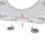 VidaXL vidaXL Soft-close Toilet Seat with Quick-release Design White Square Bathroom 5