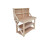 (4ft, Standard Legs) Wooden Workbench Double Shelf and Back Panel 18mm Eucalyptus Hardwood Table 5