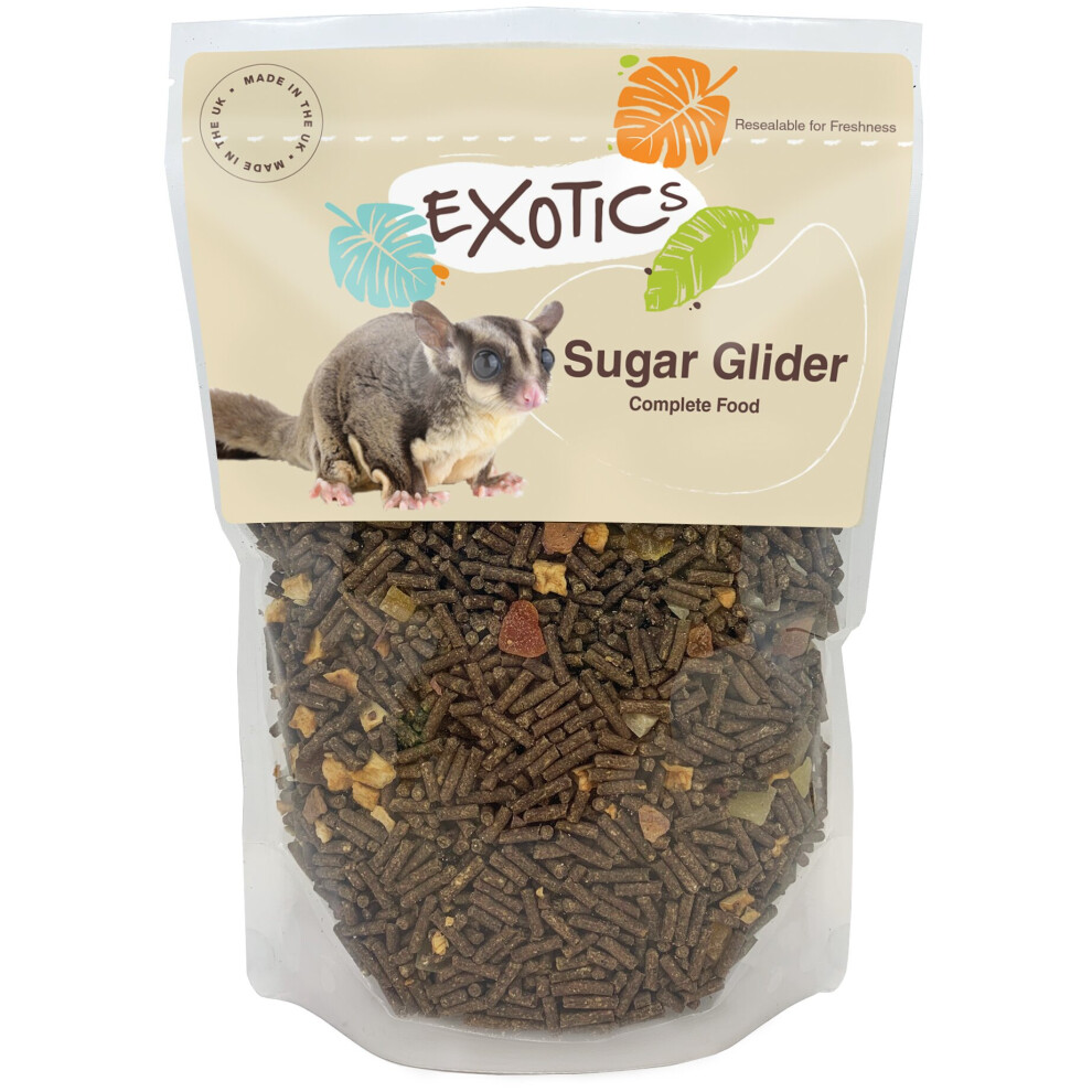 (750g) Exotics Sugar Glider Complete 750g