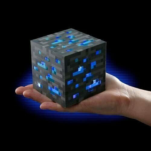 (LED Torch-One color) LED Minecraft Torch & Ore Lights | Keyring, Handheld Or Wall-Mounted Lights 2