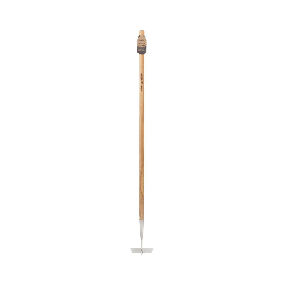 Stainless Steel Draw Hoe with Ash Handle