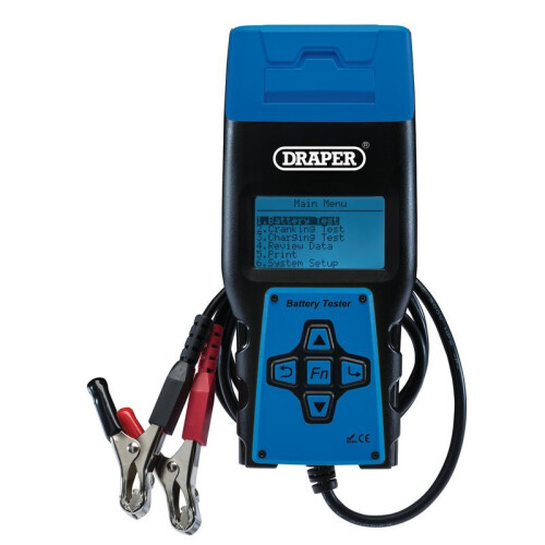 Draper Battery Tester with Printer