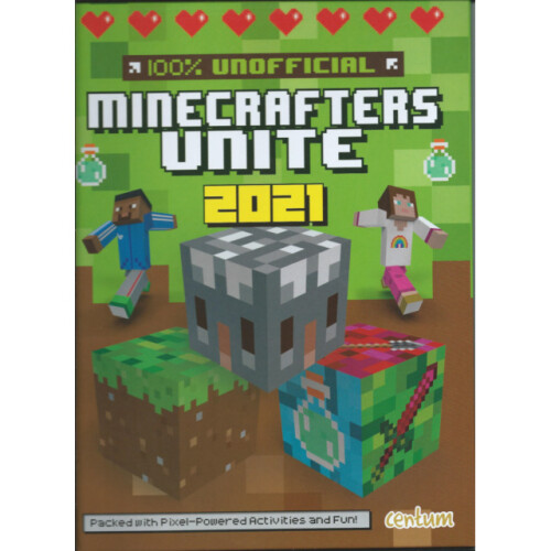 Centrum 100% Unofficial Minecrafters Unite 2021 Minecraft Activity Fun Book