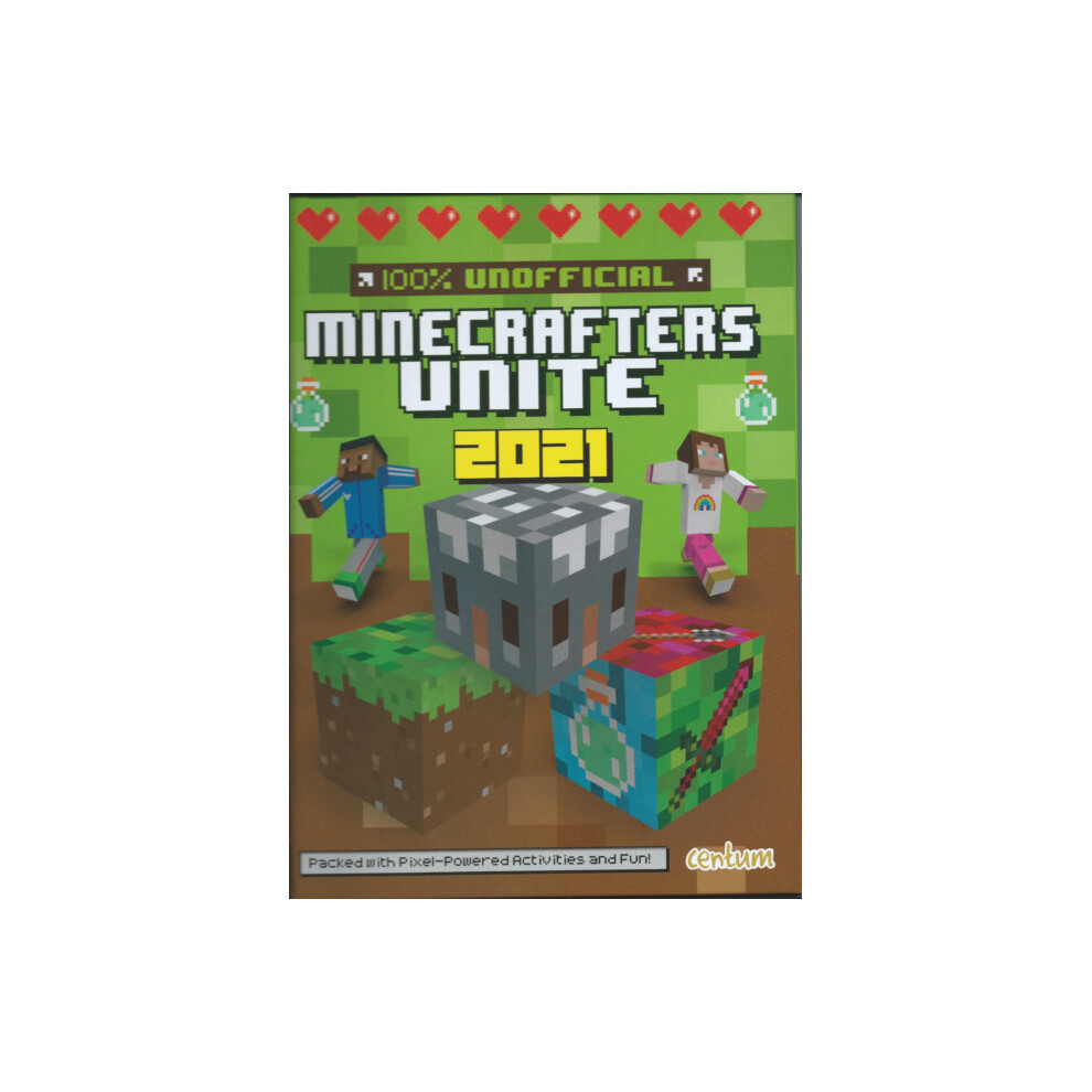 100% Unofficial Minecrafters Unite 2021 Minecraft Activity Fun Book