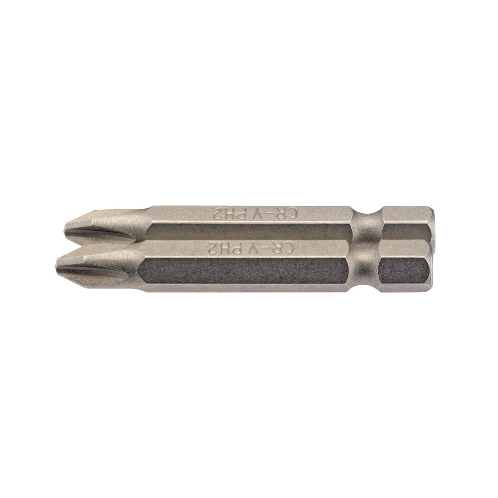 Draper No.2 1/4" Hex Cross Slot Insert Bit 50Mm Long X 2