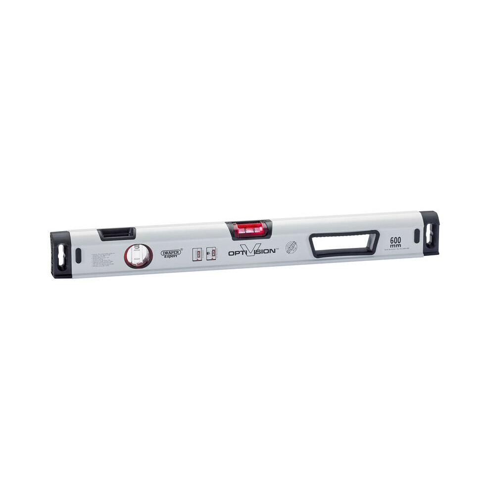 600mm Opti-Vision™ Box Section Ergo-Grip™ Levels with Dual Vials