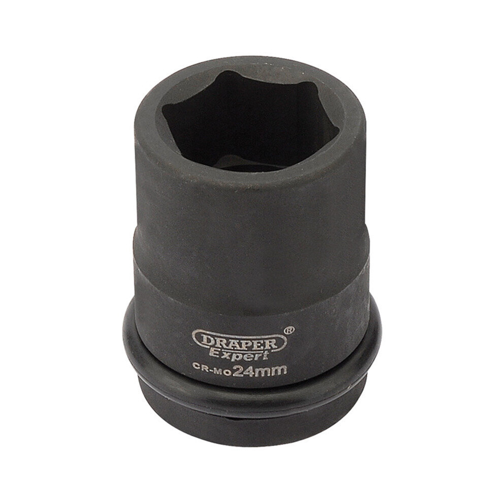 Draper 24Mm 3/4" Sq. Dr. Hi-Torq® 6 Point Impact Socket