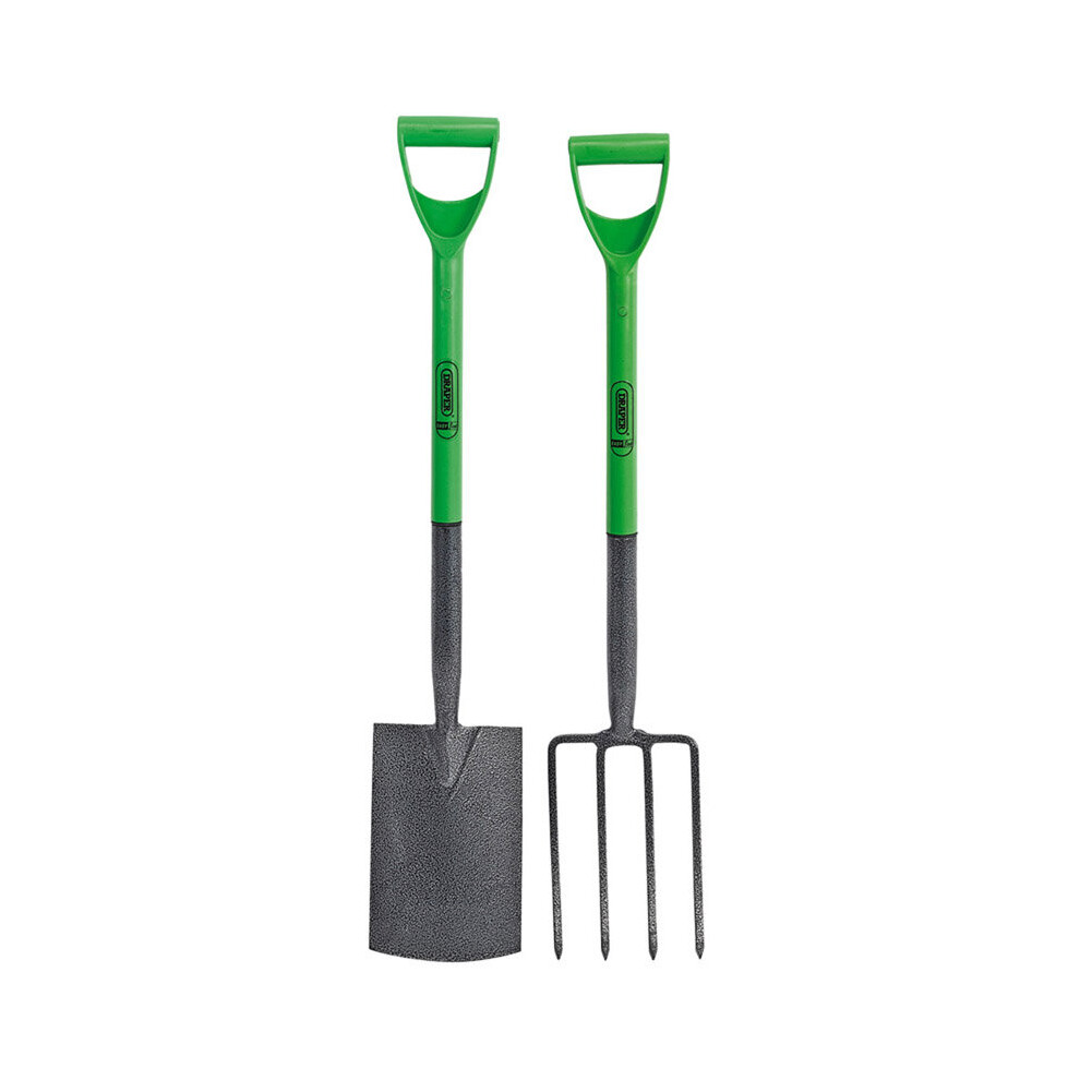 Vidaxl Carbon Steel Garden Fork And Spade Set