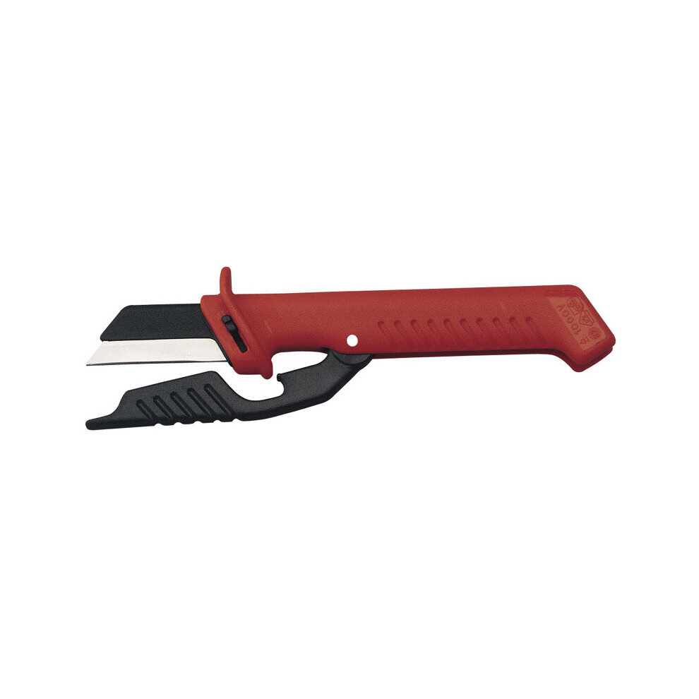 Knipex 98 56 185Mm Fully Insulated Cable Knife 5010559318858