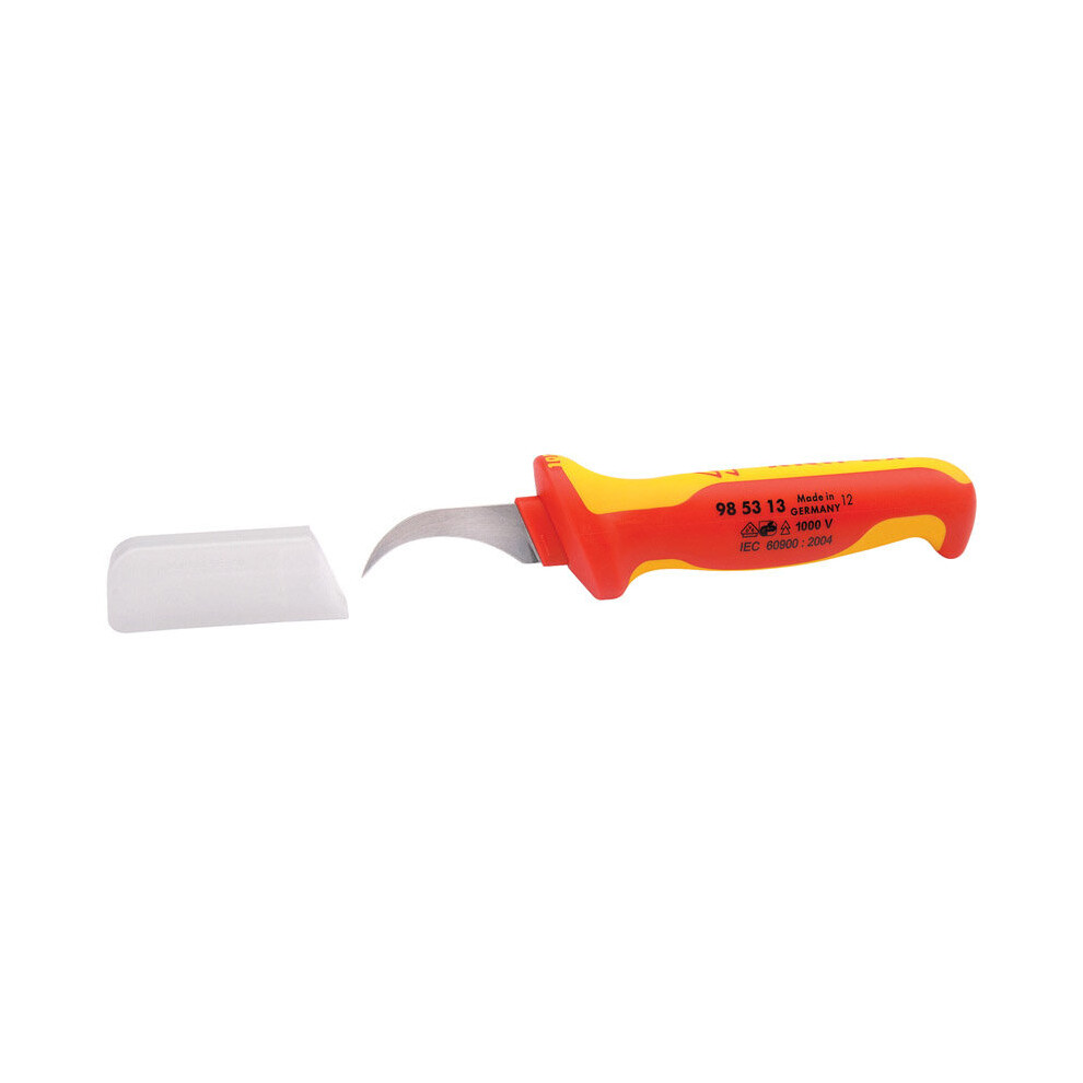 Knipex 98 53 13 180Mm Fully Insulated Dismantling Knife 5010559214907