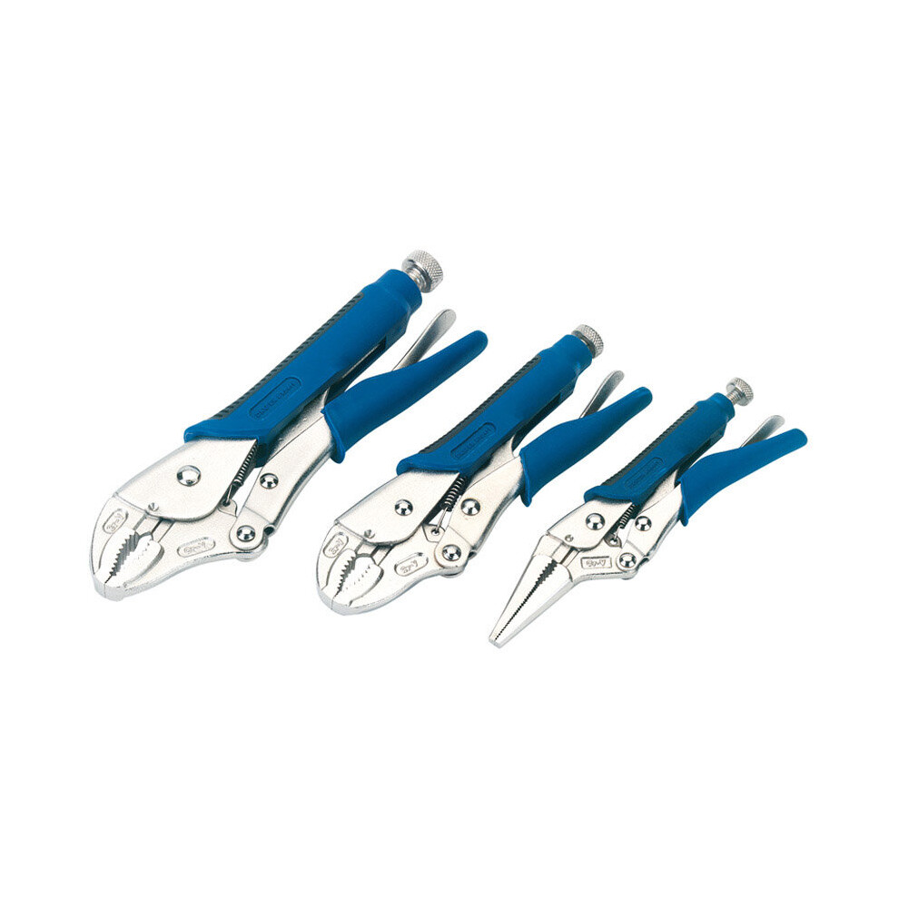 Soft Grip Self Grip Pliers Set (3 Piece)