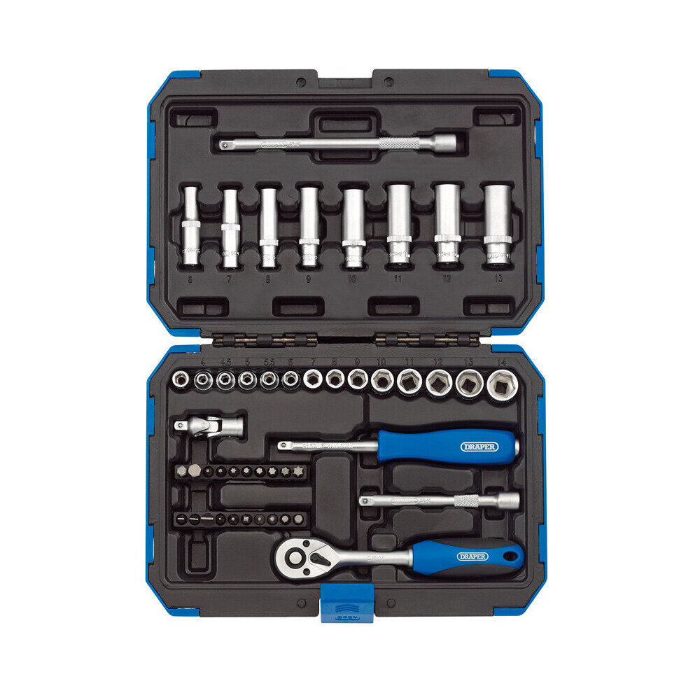 1/4" Sq. Dr. Metric Socket Set (47 Piece)