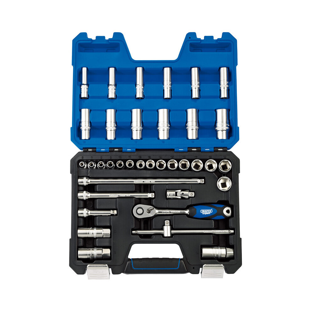 3/8" Sq. Dr. Metric Socket Set (36 Piece)