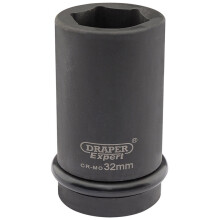 Expert 32mm 1" Square Drive Hi-Torq® 6 Point Deep Impact Socket