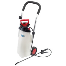 Draper Tools Expert Trolly Pump Sprayer Fluid Waterer on Wheels 15 L Red 82583
