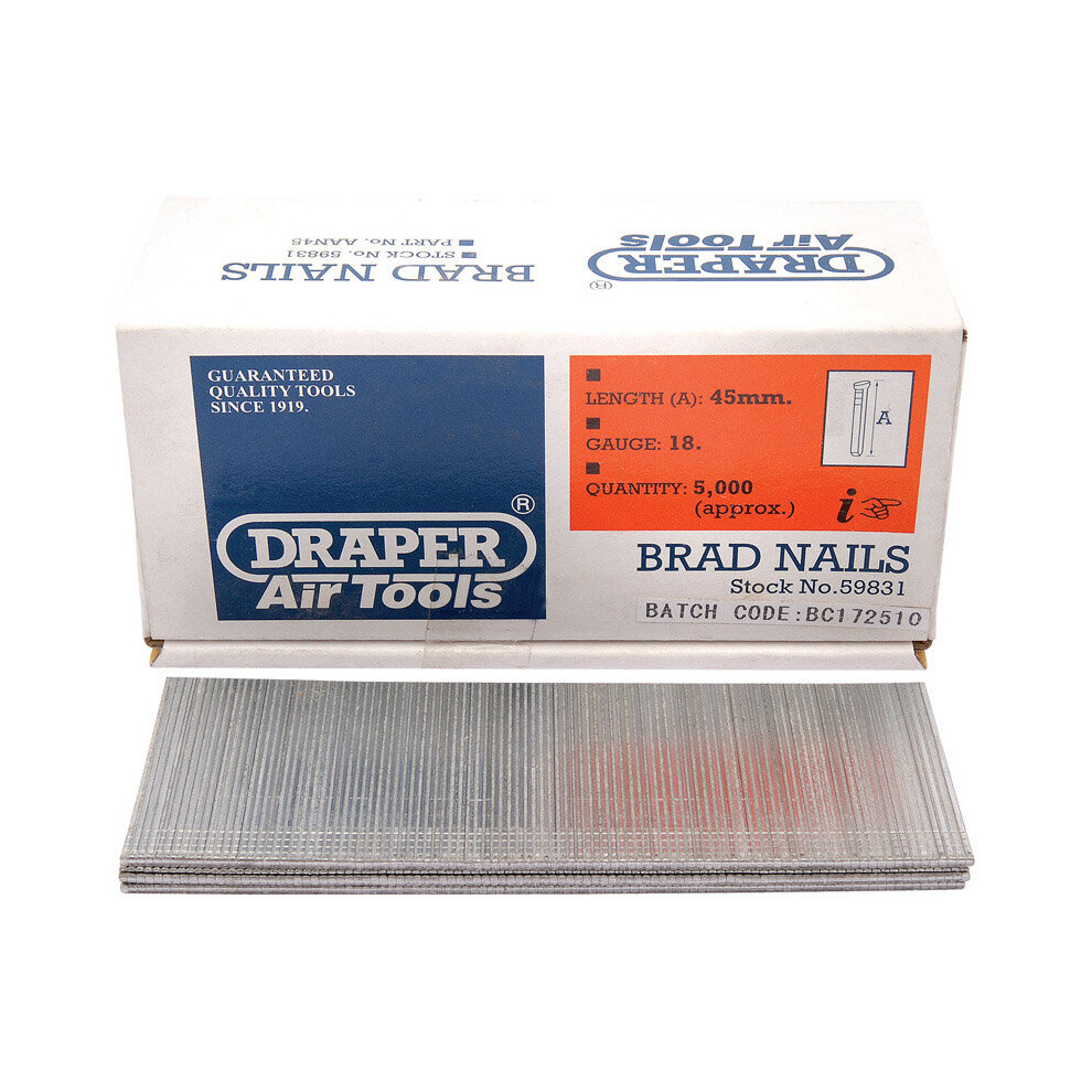 45mm Brad Nails (5000)