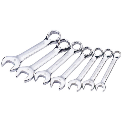 Draper Hi-Torq® Metric Stubby Combination Spanner Set (7 Piece)