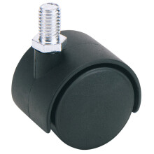 40mm Dia. Twin Nylon Castor - S.W.L 25Kg