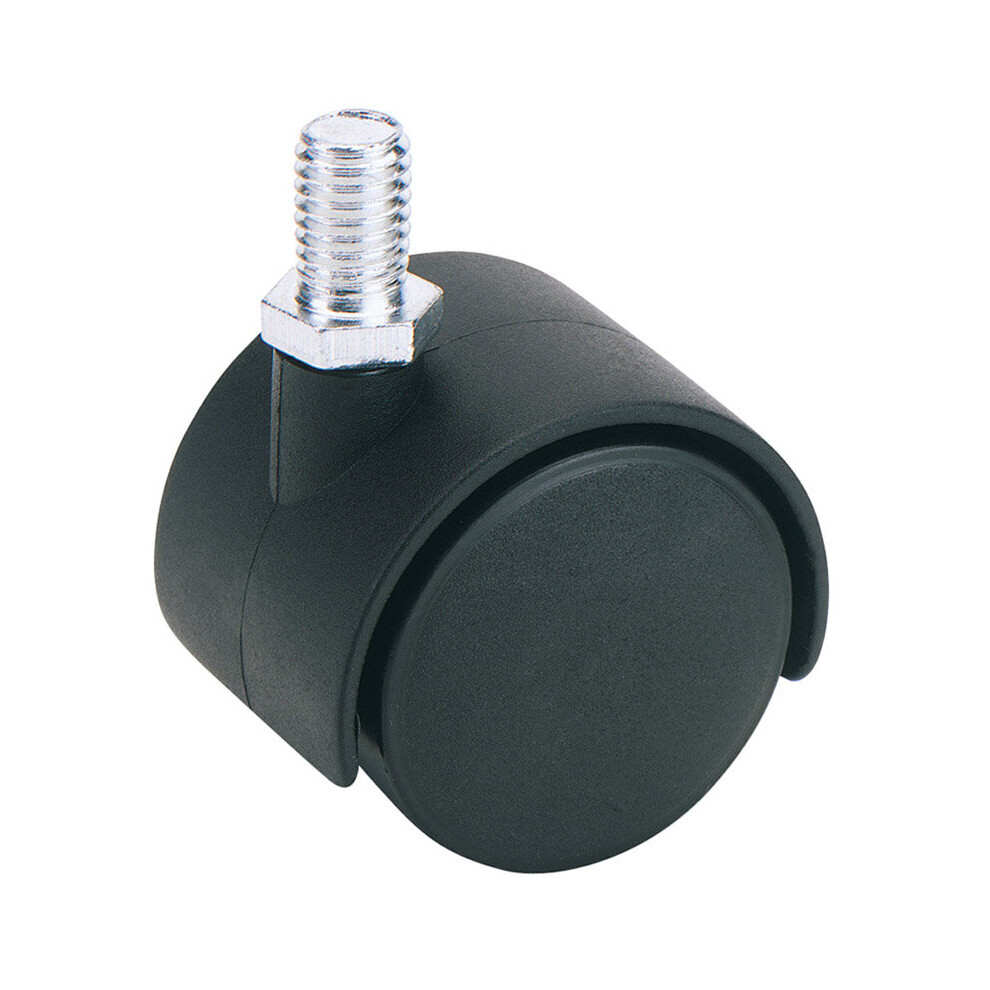 Draper 40Mm Dia. Twin Nylon Castor - S.w.l 25Kg
