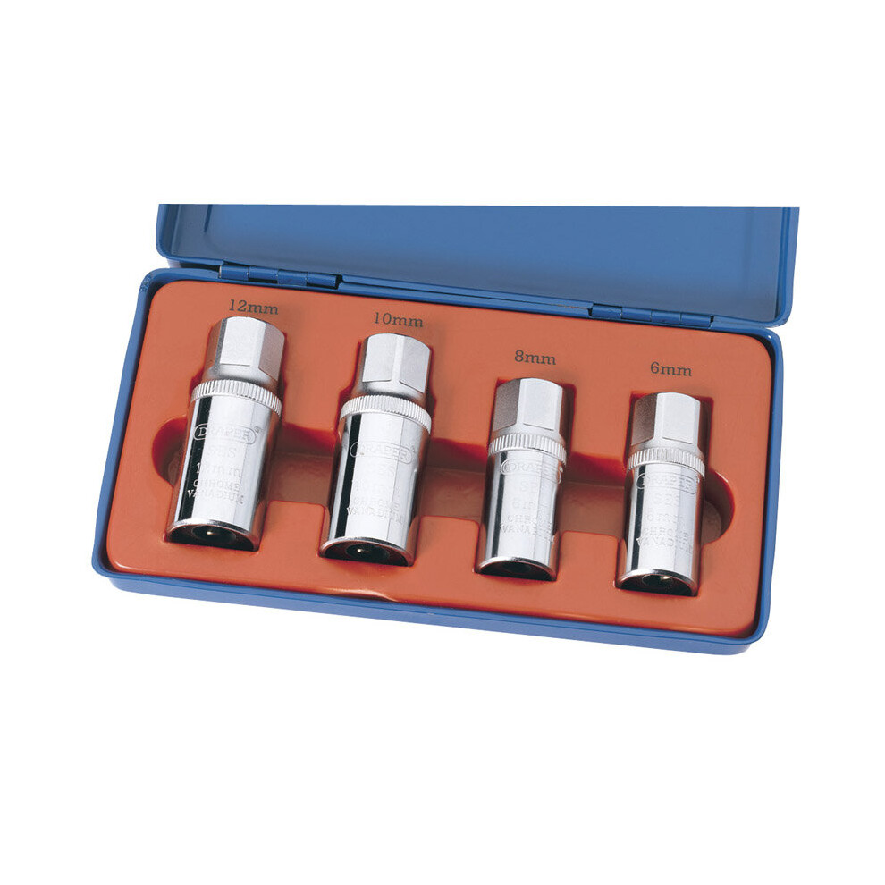 1/2" Sq. Dr. 4 Piece Stud Extractor Set