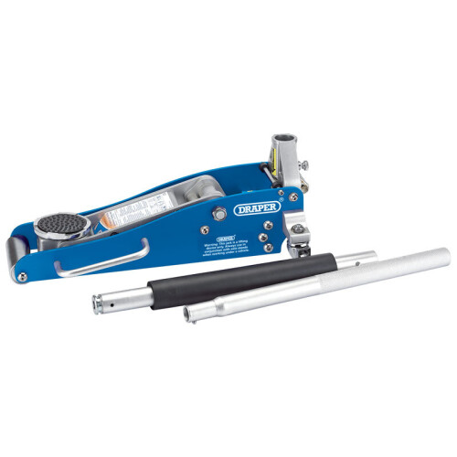 Draper Aluminium Trolley Jack (1.25 tonne)