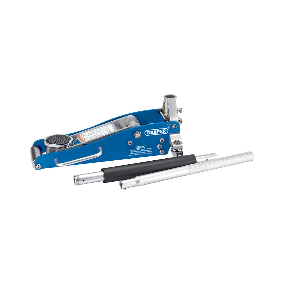 Aluminium Trolley Jack (1.25 tonne)