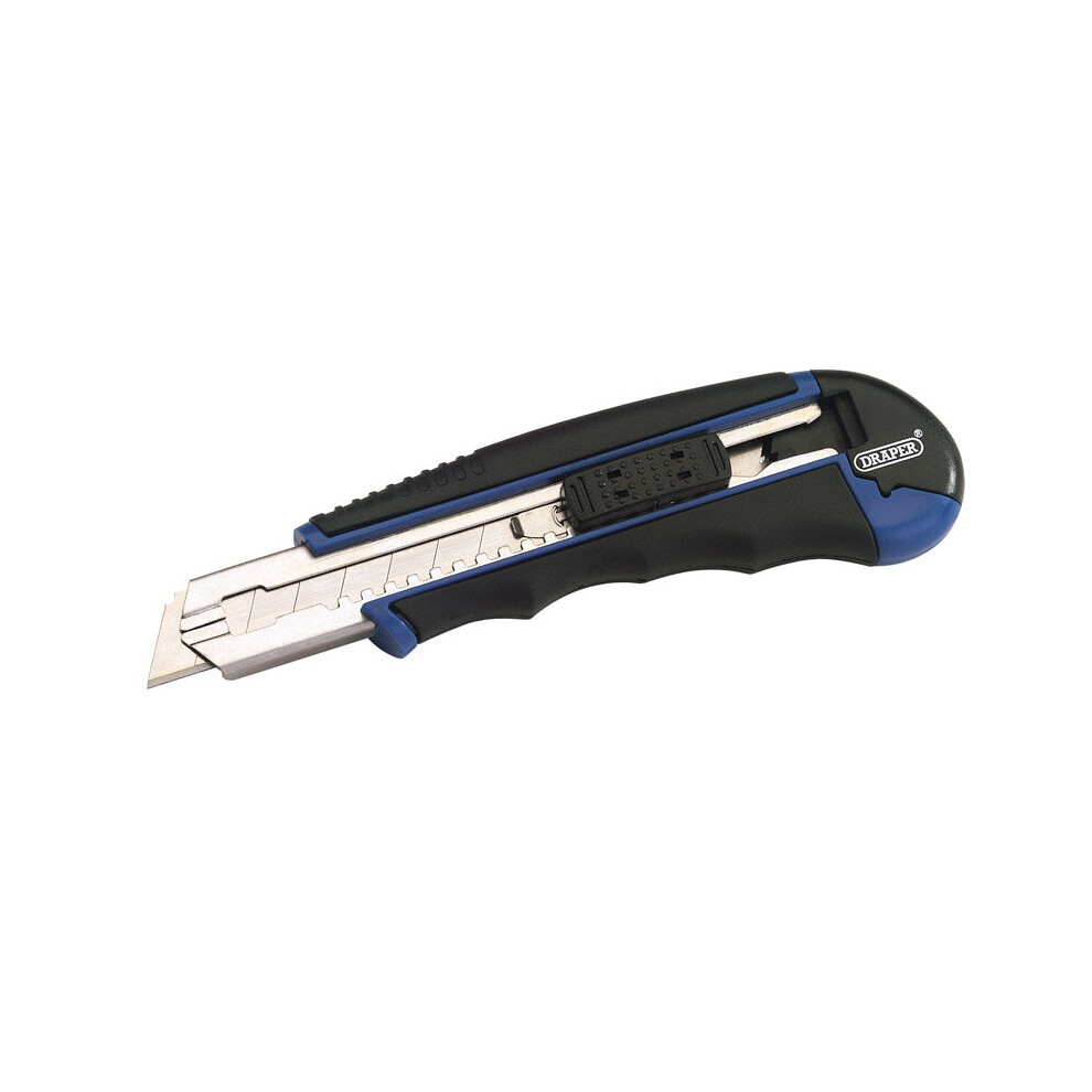 Draper 18Mm Retractable Knife With Seven Segment Blade