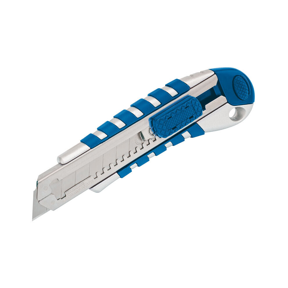 18mm Soft Grip Retractable Knife with Seven Segment Blade