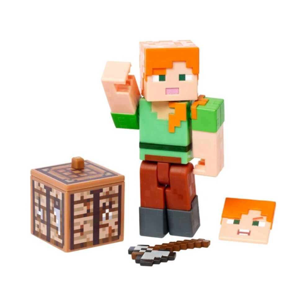 Official Minecraft Comic Maker Alex 8.2cm (3.2") Figure