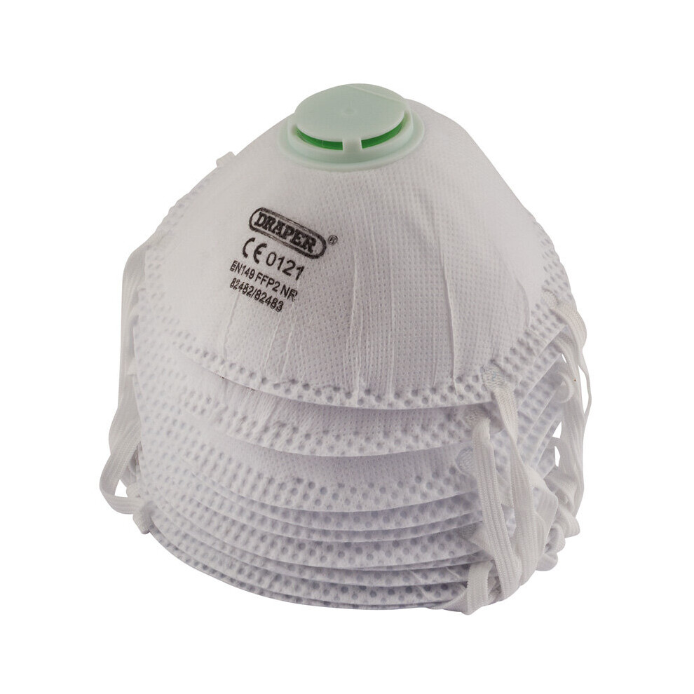 Draper Ffp2 Nr Moulded Masks (Pack Of 3)
