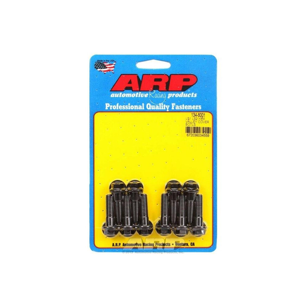 Arp 134-8001 6-Point Valley Cover Bolt Kit For Small Block Chevrolet Ls1 & Ls2 672036034559