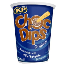 KP Choc Dips Original 12 X 28g tubs