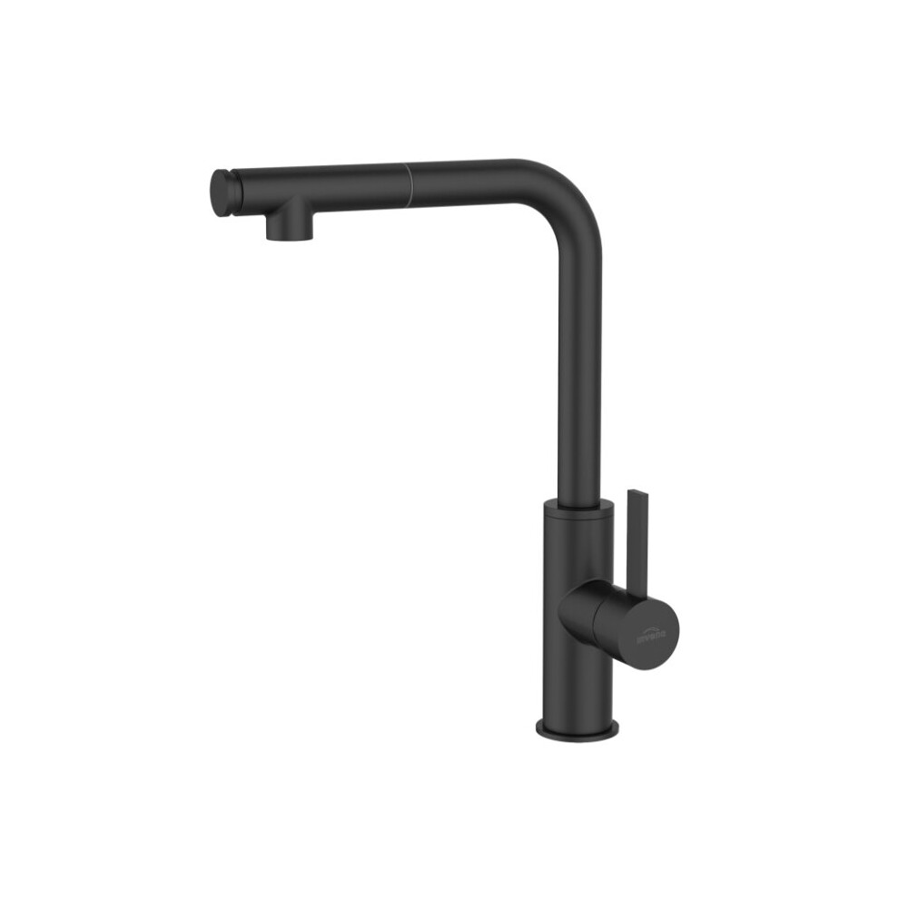 Pull-Out Kitchen Sink Mixer Retractable Spout Faucet Tall Single Lever Tap 5907798712847
